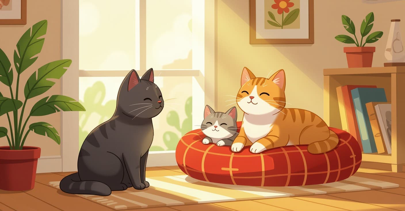 7日間の猫の保護譲受けタイムライン：保護からリラックスした猫ちゃんまで