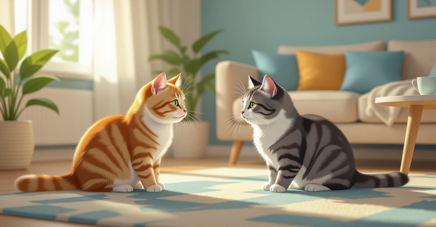 7日間の猫同士の紹介プロトコル：ストレスゼロで多頭飼いを調和させる方法