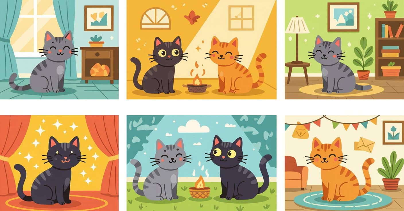 多頭飼いの猫たちの争いを一晩で終わらせる7つの部屋別テリトリーマップ