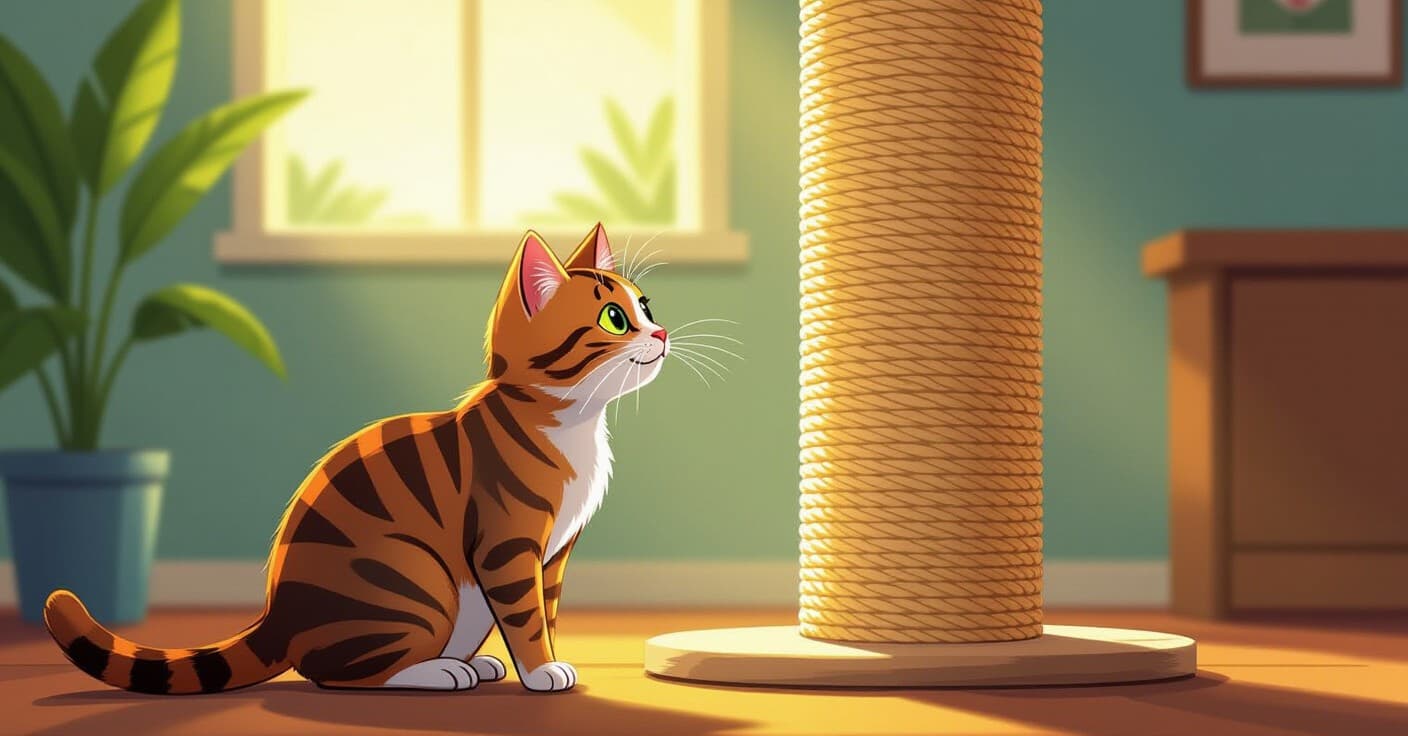 頑固な猫に爪とぎポストを紹介する7つの獣医推奨テクニック