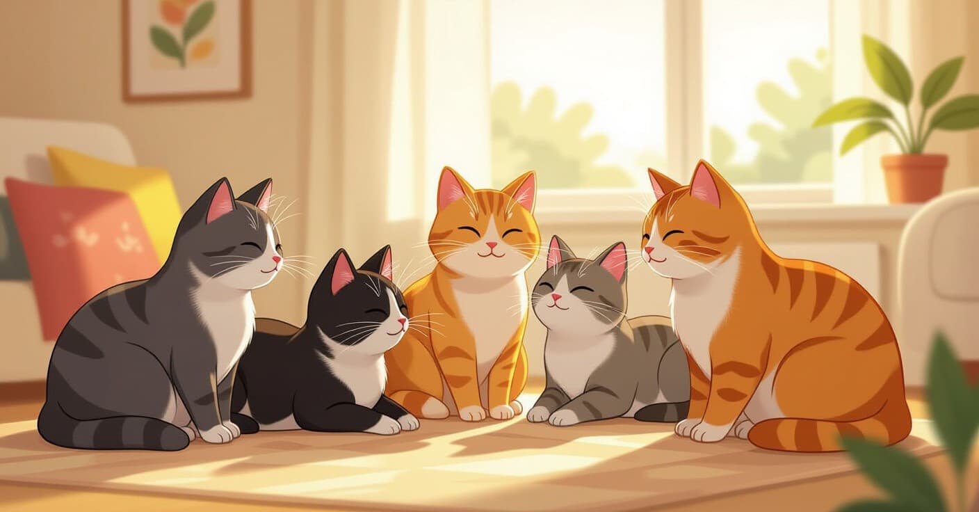 今夜から始める多頭飼い猫のパンチング防止法：獣医師推奨の7つのテクニック