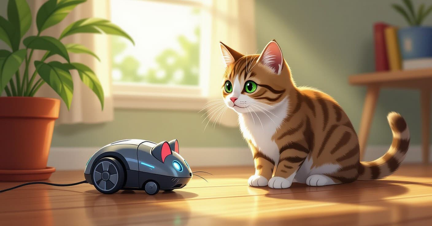 アプリ連動型獲物おもちゃ：リアルな猫の狩猟環境充実度ランキング