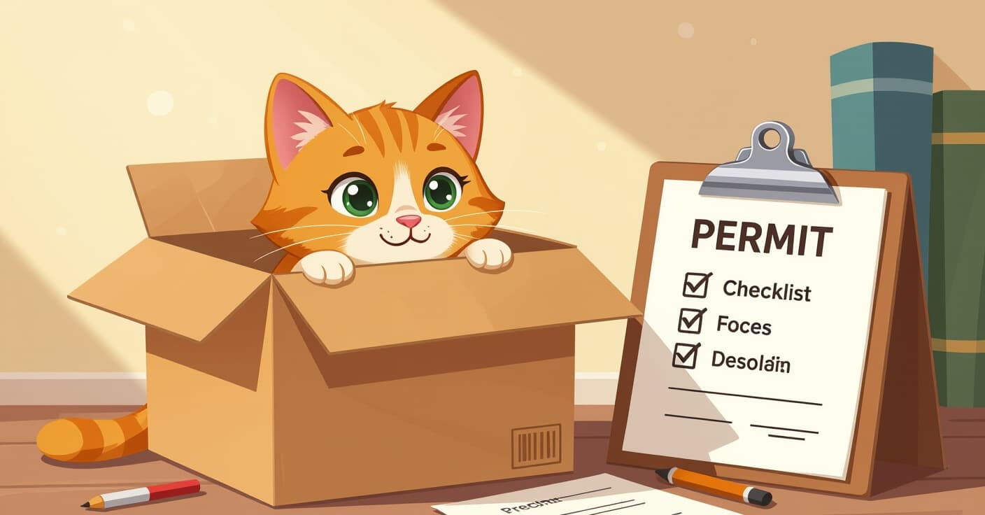 1,000ドルの罰金を回避：保護者が必ず印刷すべき猫TNR許可証チェックリスト