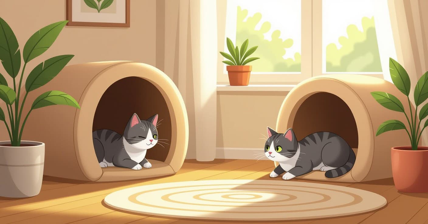 初対面のケンカを防ぐ：飼い主が必ず準備すべき安全な猫の紹介ゾーン