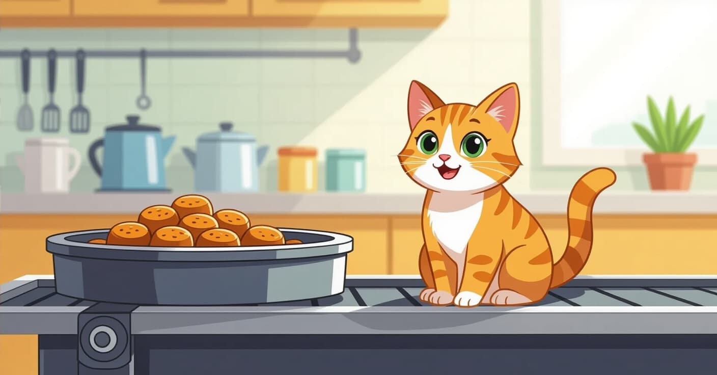 生キャットフードの回収を防ぐ：バッチラベルシステム