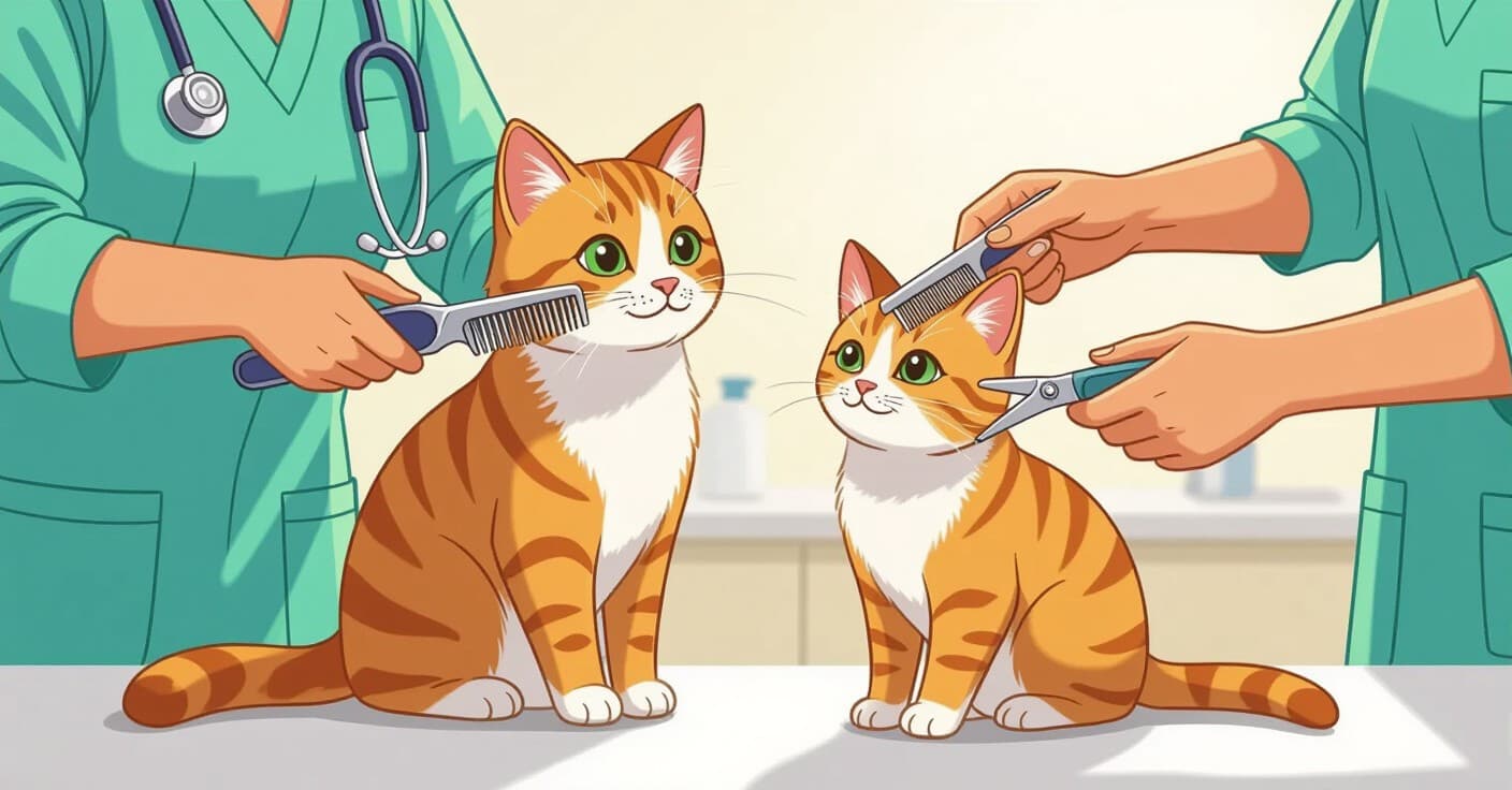 クリップかコームか？獣医推奨の猫の毛玉取り対決を解説