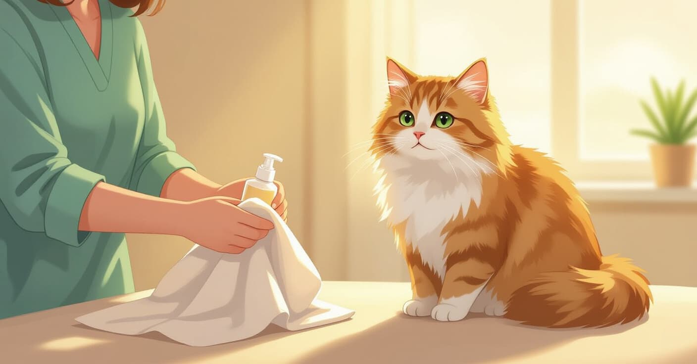 獣医が秘密にする安全なDIY猫の耳掃除レシピ