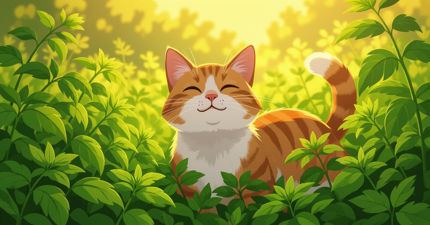 猫ちゃんが離れないセンサリーガーデンを作ろう：DIYキャットニップパッチ