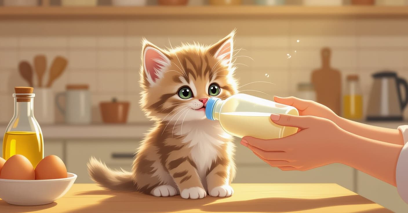 緊急子猫ミルク代替レシピ：獣医が密かに推すパントリー式