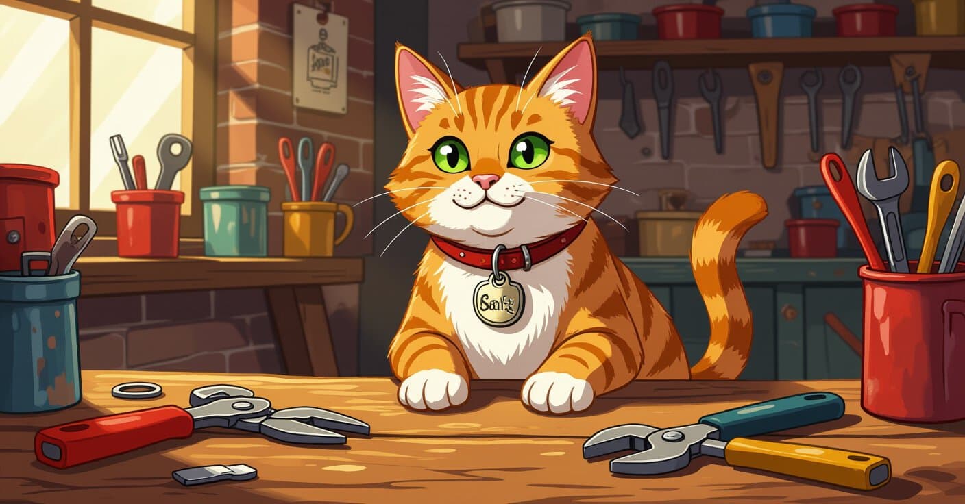 プロ並みに刻印：店舗品質を超える5ステップのDIY猫用タグ作り