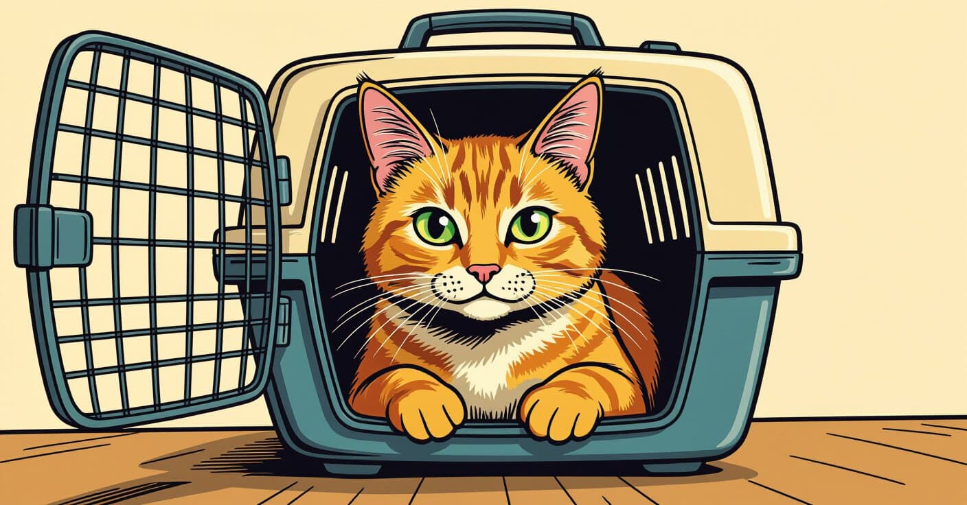 脱走防止キャリーバッグチェックリスト：TSAと獣医訪問の必須アイテム