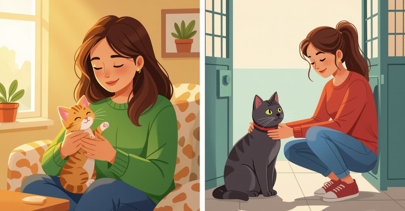 フォスターから譲渡 vs 直接譲渡：2024年、より多くの命を救う猫の受け入れ方法は？