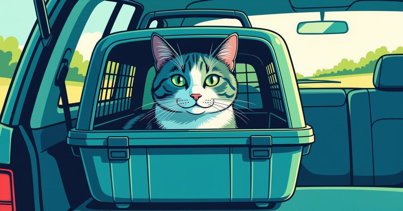よだれからクールへ：獣医が推奨する猫の車酔い防止ルーティン