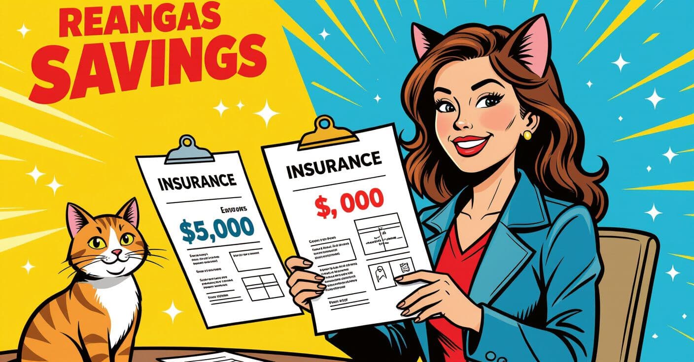 プレミアムから支払いまで：1,000ドル以上節約できる猫保険の比較表