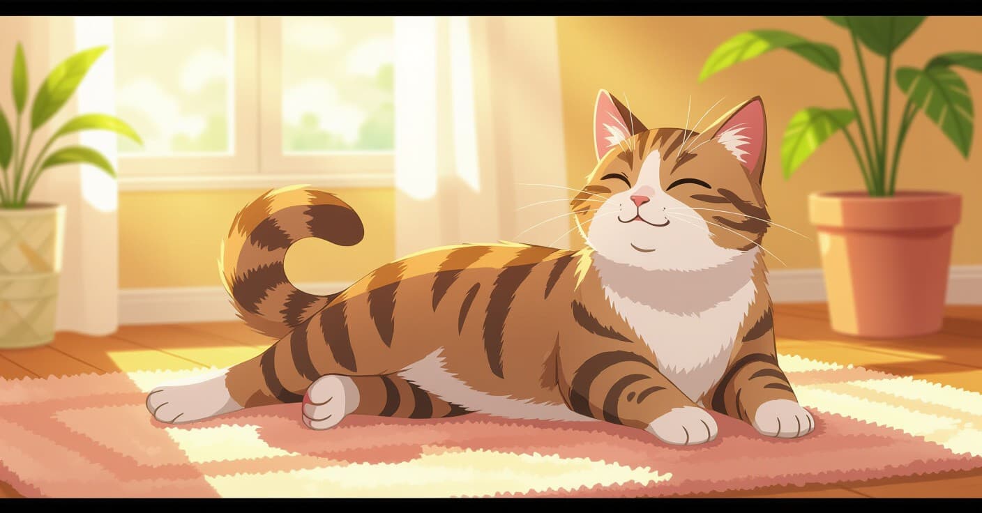 硬い動きから軽やかへ: 関節炎のあるシニア猫のための毎日のストレッチルーティン