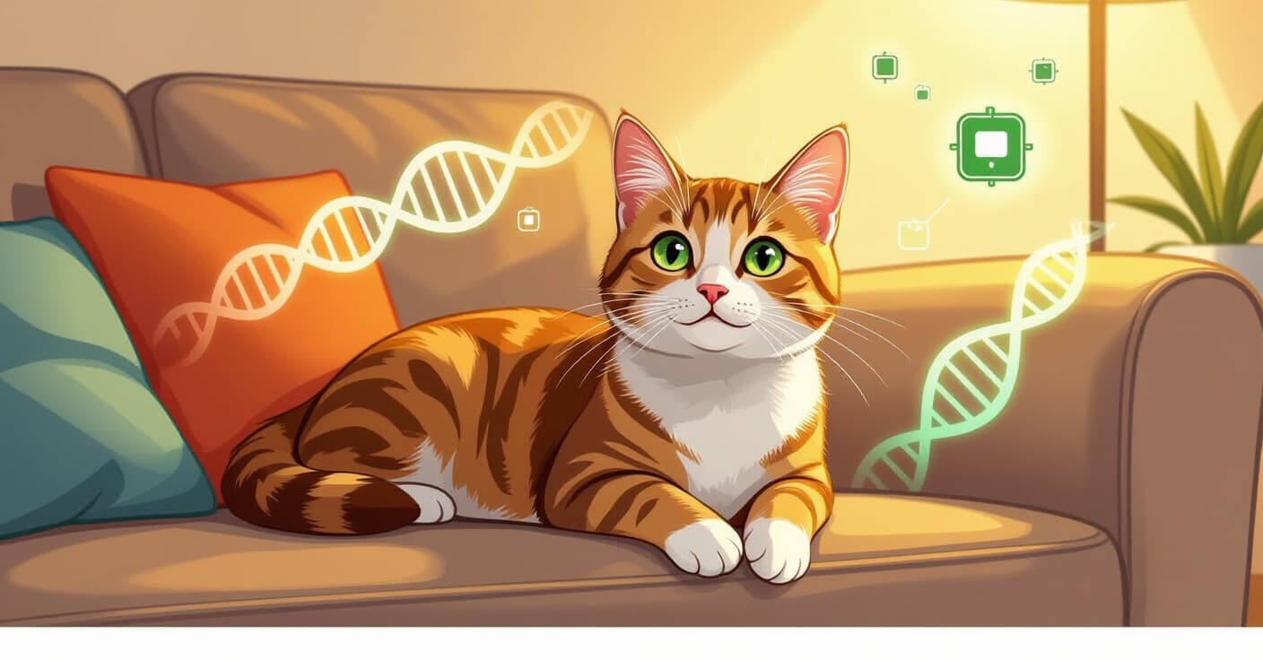 野良猫からソファへ：DNAとマイクロチップで辿るあなたの保護猫の旅路