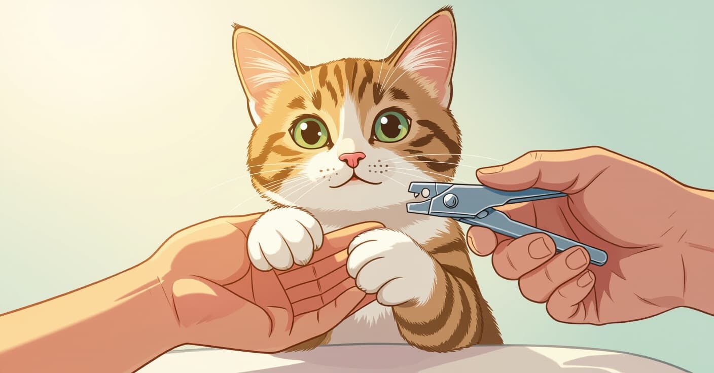 室内猫と室外猫：伸びすぎ爪を防ぐ正確な爪切り頻度