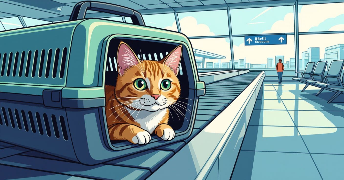 国際ネコ飛行：USDA書類と航空会社の健康タイムライン