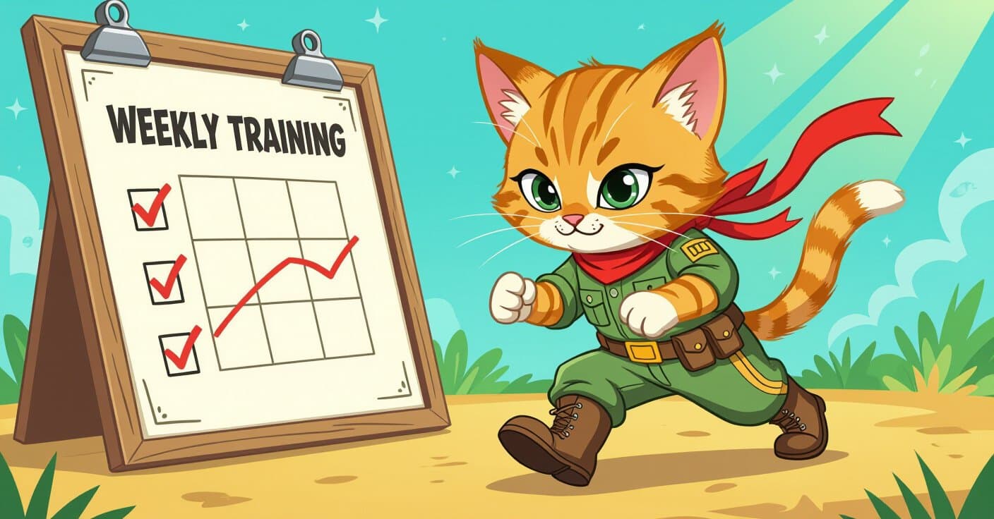 子猫のトイレトレーニング：週ごとの成功スケジュール