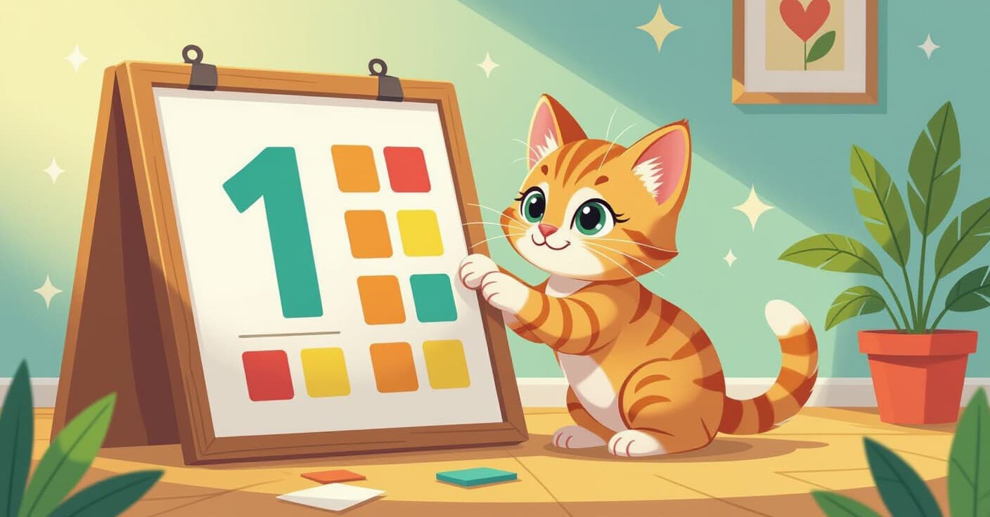 子猫の成長記録チャート：新米猫の飼い主に必要な印刷用チェックリスト