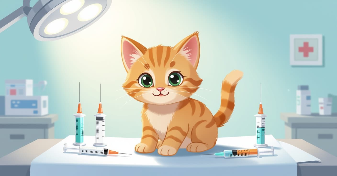 子猫のワクチン接種スケジュール：獣医推奨の必須タイムライン