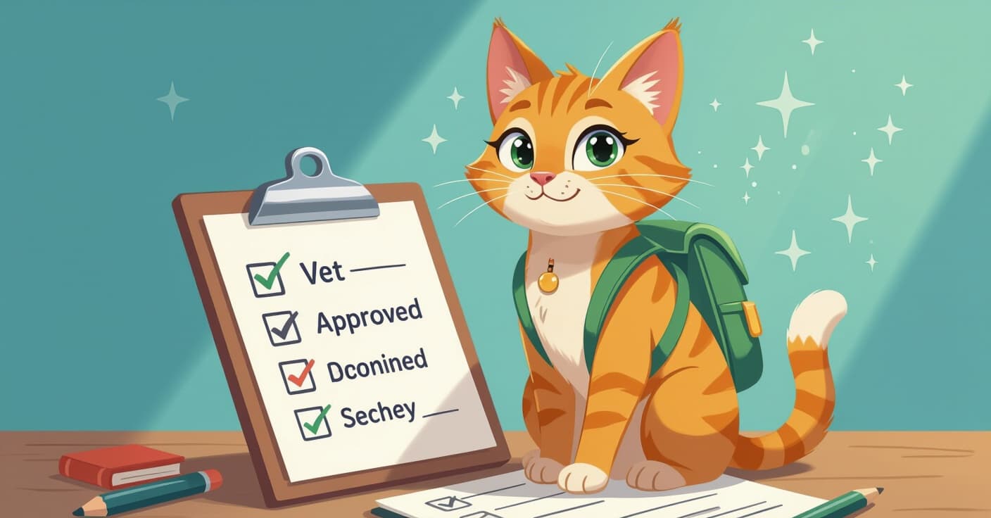 子猫の健康診断当日：獣医推奨の9アイテムを準備して混乱を回避しましょう