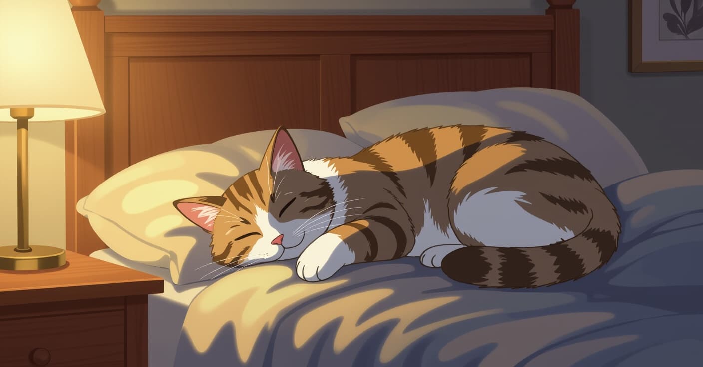 夜鳴きの解説：シニア猫の認知症対策で今夜から改善する方法