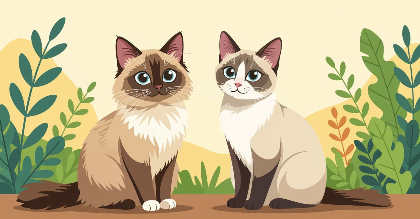 ラグドール vs 他の猫種：飼い主必見の気質比較