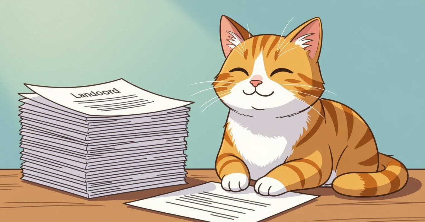 賃貸住宅用猫ライセンス申請ガイド：大家承認の書類を24時間で取得