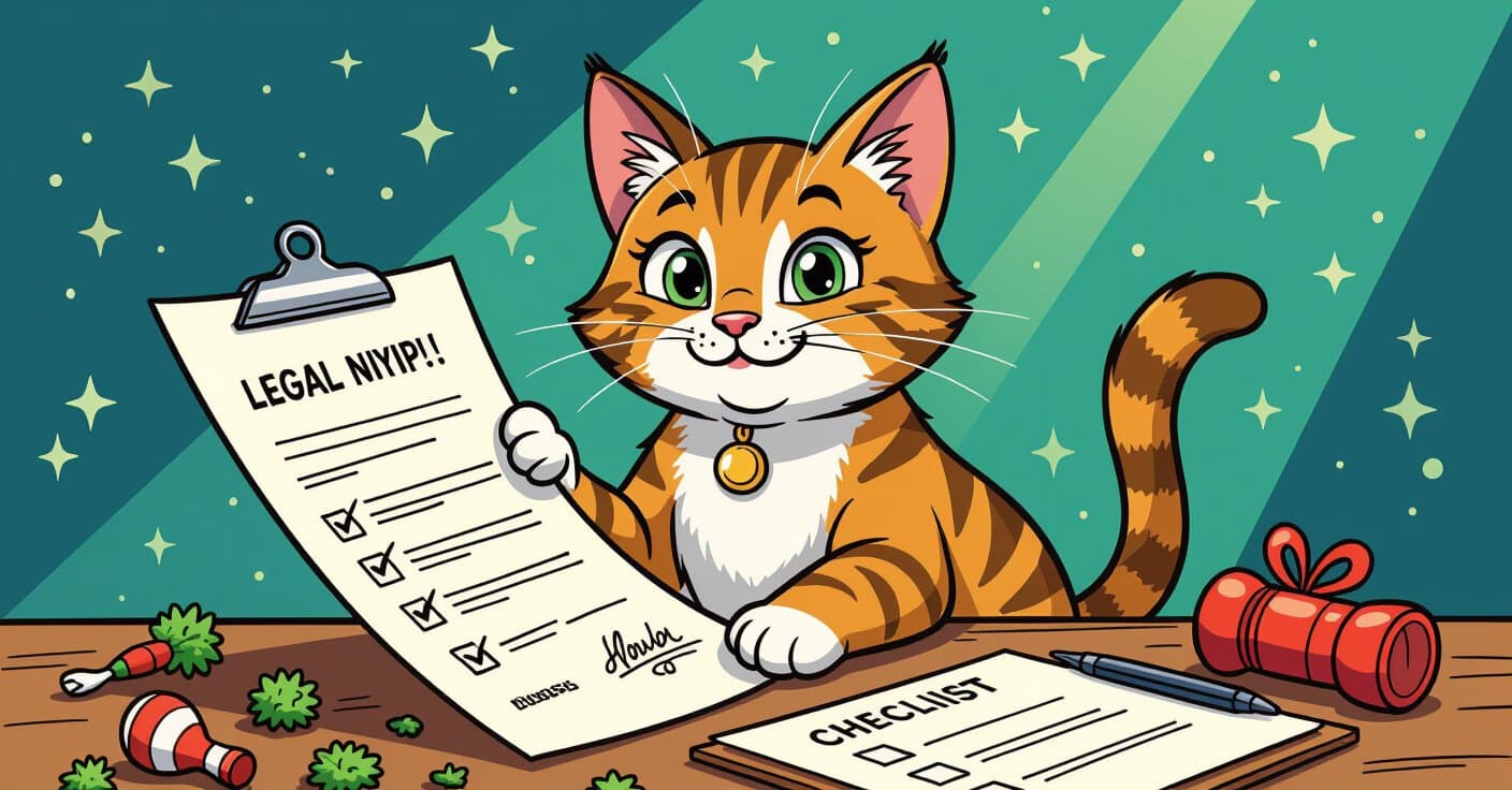 猫の噛み跡を正しく報告：この法的チェックリストで罰金を回避