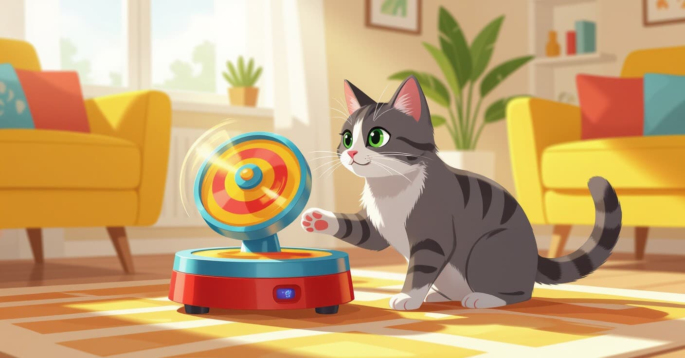 スマート時間制御おもちゃローテーション：外出中のおもちゃ自動入れ替え術