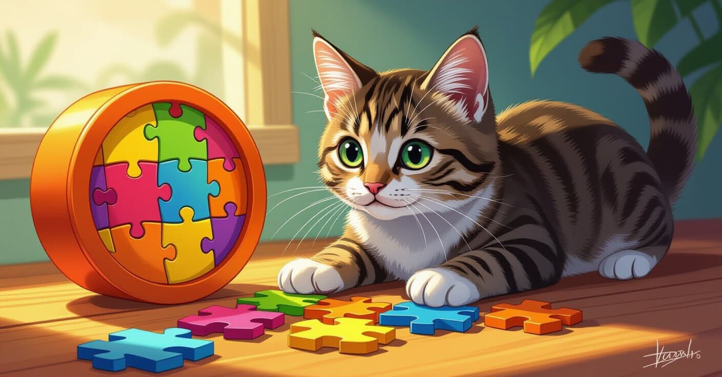 フードペーシングを止めよう：猫が夢中になる獣医推奨のパズルフィーダー活用スケジュール