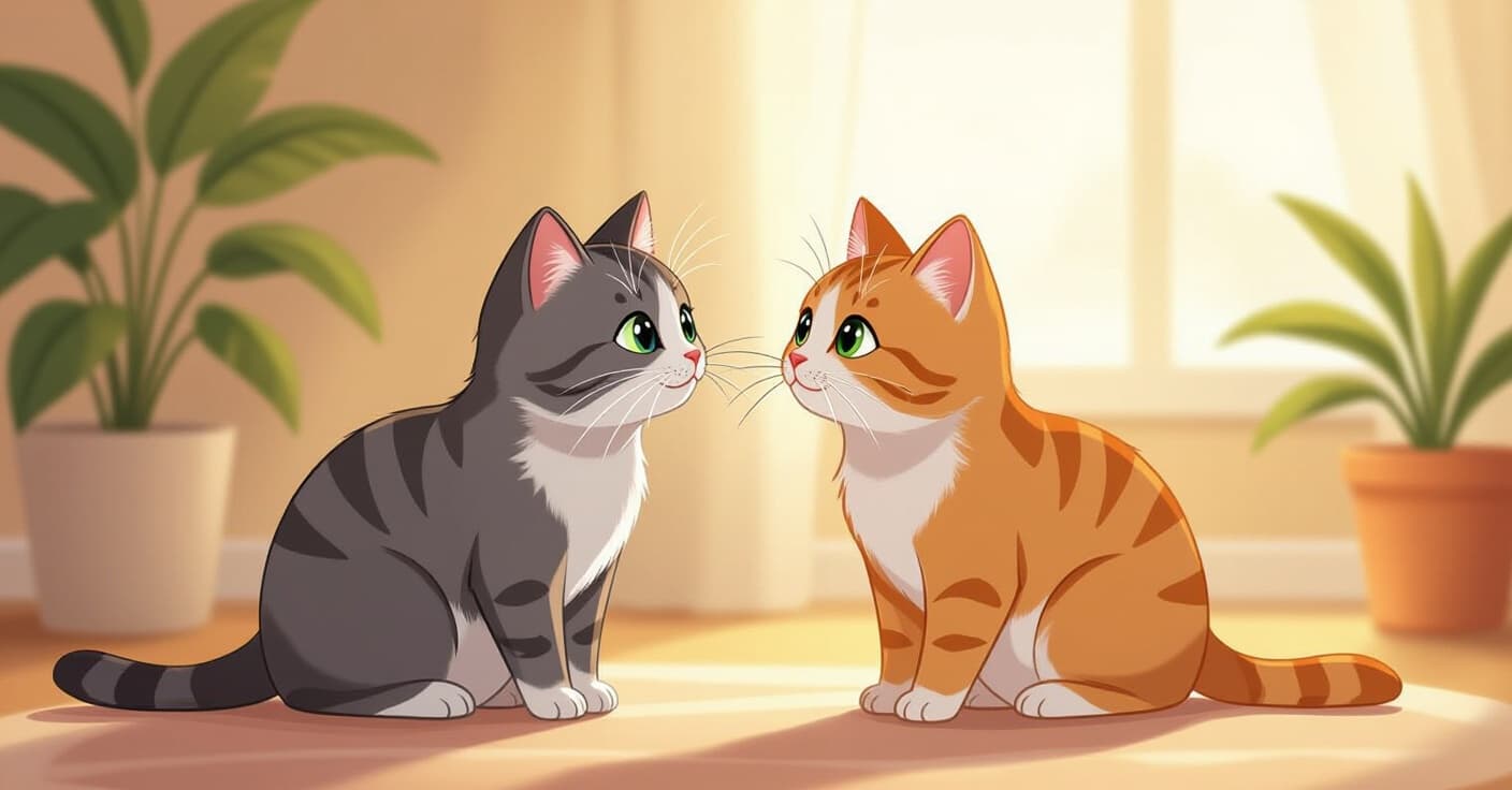 猫の仲介を早く成功させる：実証されたニオイ交換ステップ