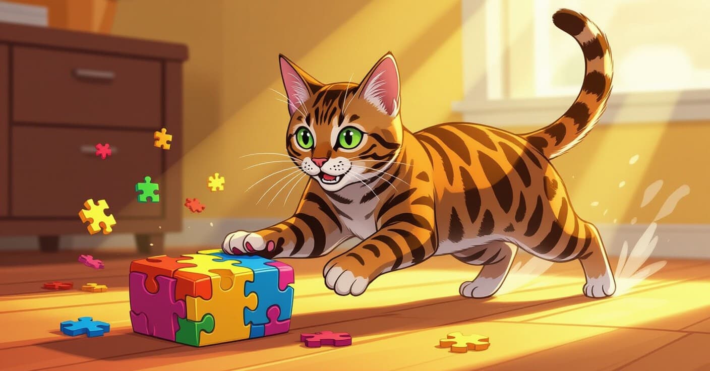 ベンガルの野生の遊び心を満たす10選のインタラクティブなおもちゃ