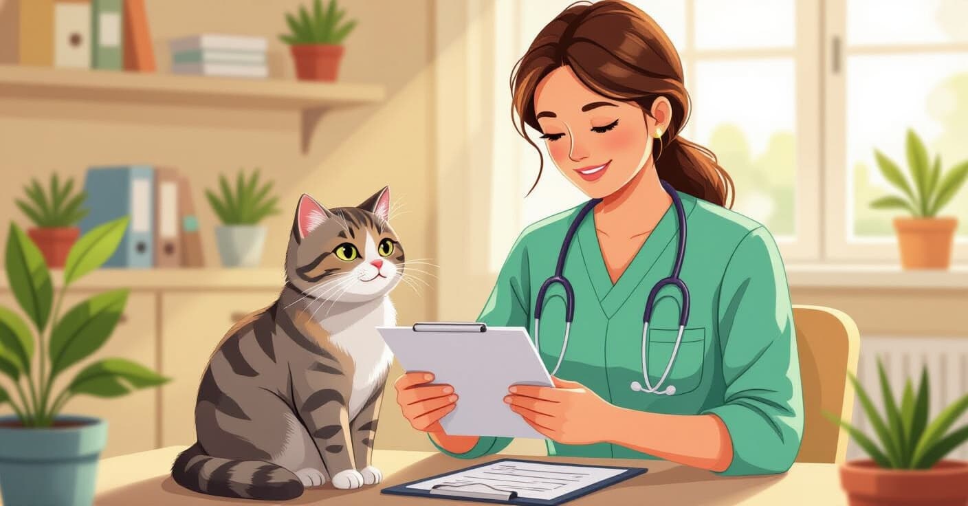 獣医推奨チェックリスト：自宅で暮らす終末期の猫のための快適ケアプラン